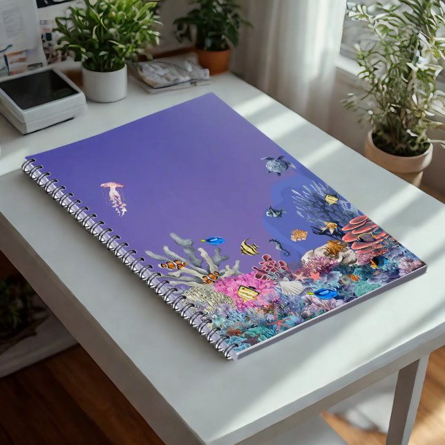 Carnet Ocean Wonders : Un Voyage Sous Les Vagues (Créateur téléchargé)