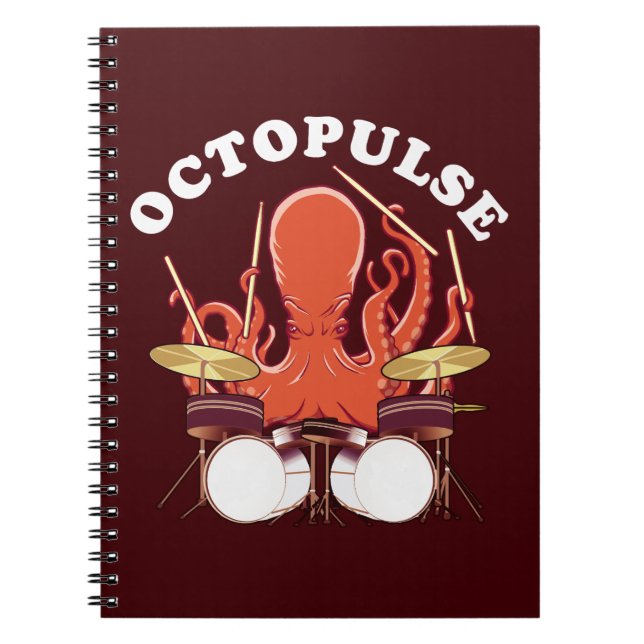 Carnet Octopulse | Batteur Octopus (Devant)