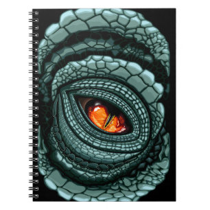 Carnet Œil de prédateur reptile primal