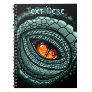 Carnet Œil de prédateur reptile primal