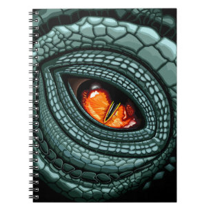 Carnet Œil de prédateur reptile primal