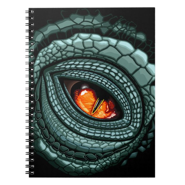 Carnet Œil de prédateur reptile primal (Devant)