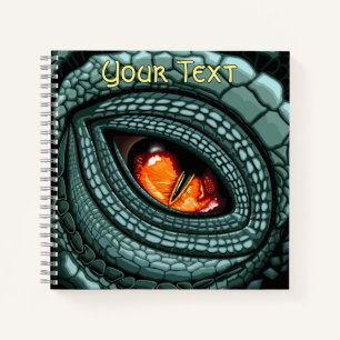Carnet Œil de prédateur reptile primitif
