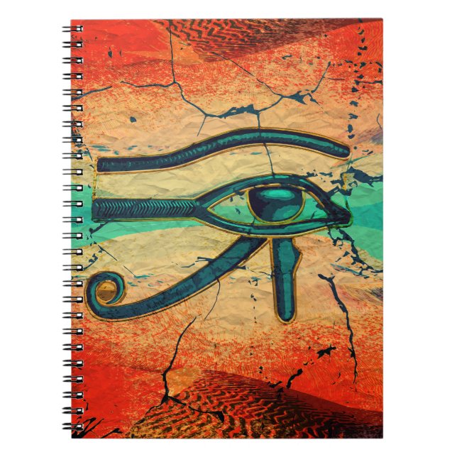 Carnet Oeil égyptien de Horus - Ra (Devant)