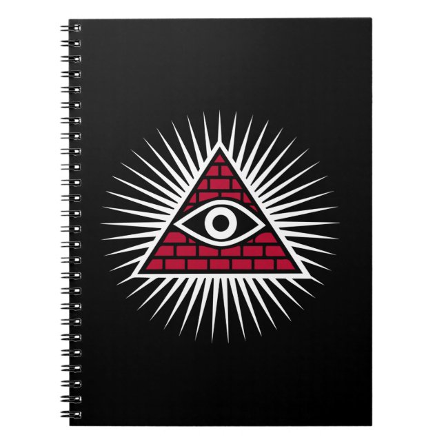 Carnet Oeil freemasonique (Devant)