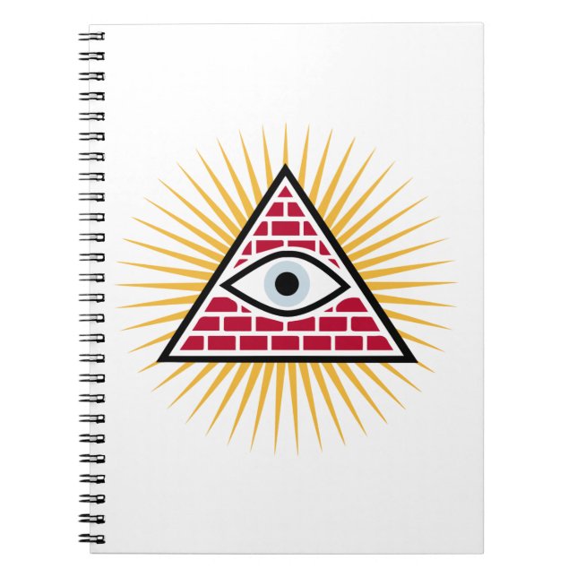 Carnet Oeil freemasonique (Devant)