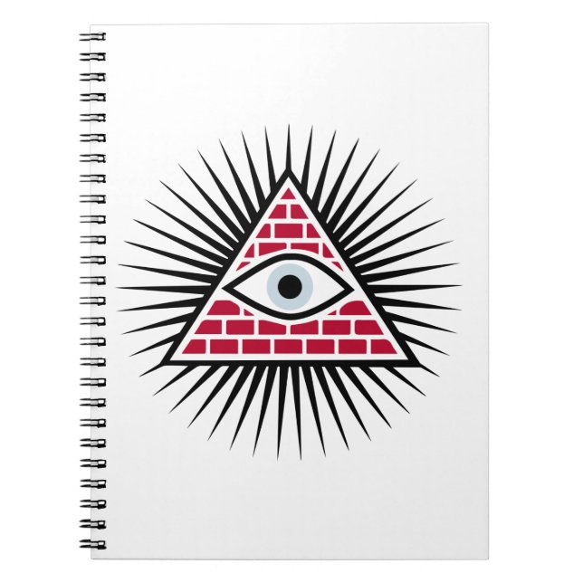 Carnet Oeil freemasonique (Devant)