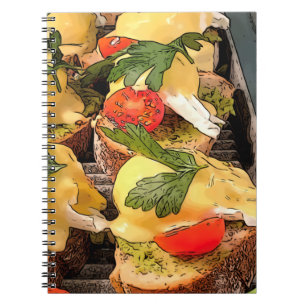 Carnet Oeufs pochés avec Avocado sur toast