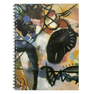 Carnet Oeuvre Abstraite de Kandinsky Black Spot