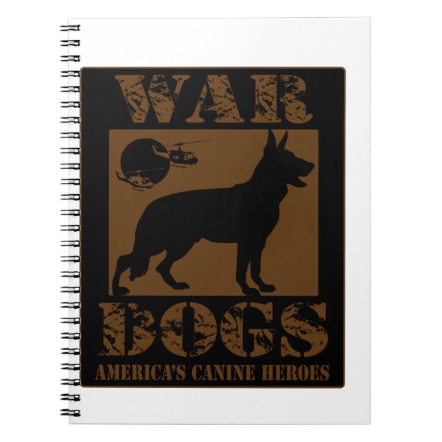 Carnet Oeuvre-Chiens-De-Guerre (Devant)