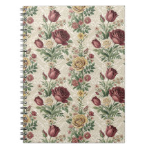 Œuvre d'art à motif floral de rose et de tulipe en