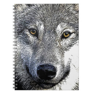 Carnet Œuvre d'art Wolf Eyes
