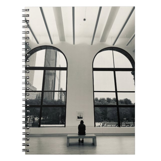 Carnet Oeuvre de Chicago, noir et blanc (Devant)