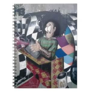 Carnet Oeuvre de graffiti Abstraite