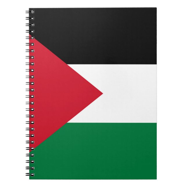 Carnet officiellement le drapeau du pays de l'État de Pal (Devant)