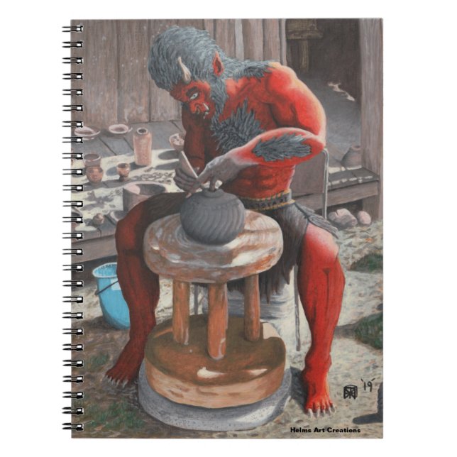 Carnet Ogre Utiliser Pottery Wheel Imaginaire Spiral Carn (Devant)