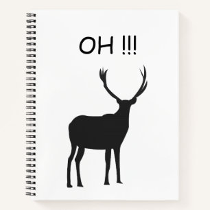 Carnet Oh Deer Funny Deer