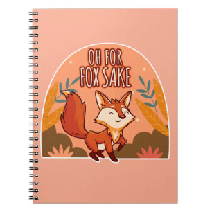 Carnet Oh Pour L'amour Du Renard Mignon et Drôle Renard