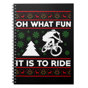 Carnet Oh Quelle Joie De Faire Du Vélo Noël