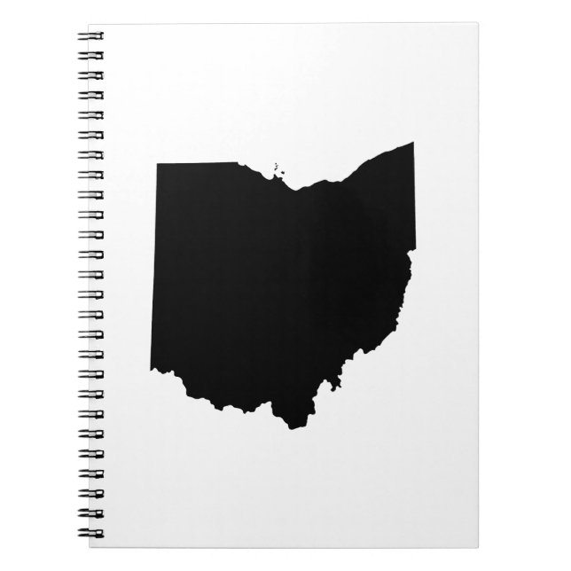 Carnet Ohio en noir et blanc (Devant)