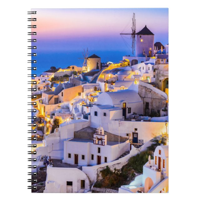 Carnet Oia Santorini (Devant)