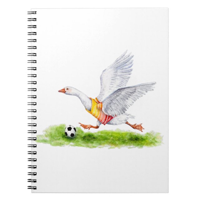 Carnet Oie de football (Devant)