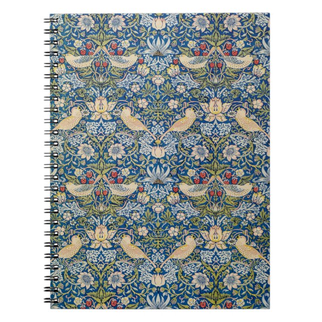 Carnet Oiseau Art Nouveau Design (Devant)