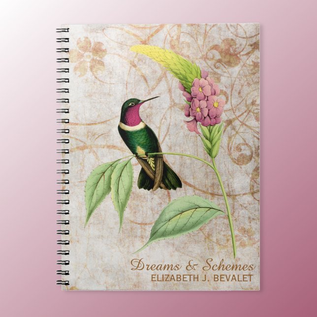 Carnet Oiseau-de-brousse à l'méthyste (Créateur téléchargé)