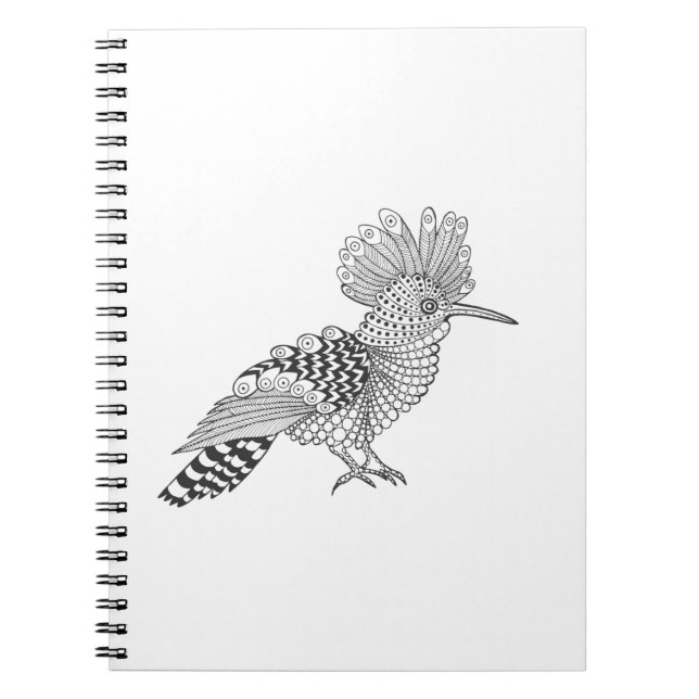 Carnet Oiseau de style (Devant)