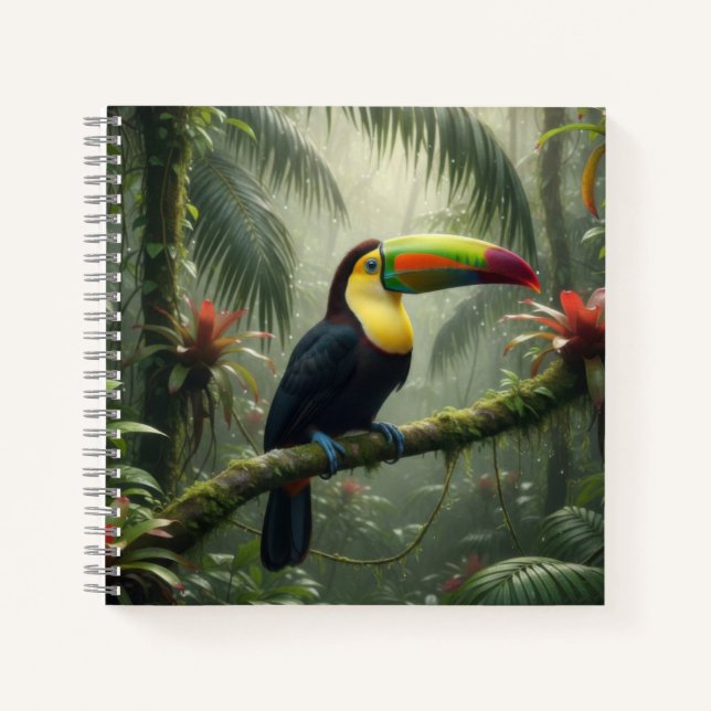 Carnet Oiseau Toucan (Devant)