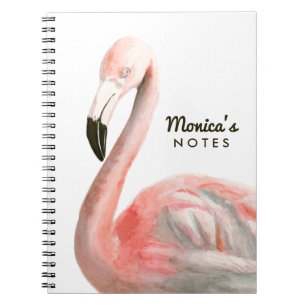 Carnet Oiseau tropical de Flamant rose