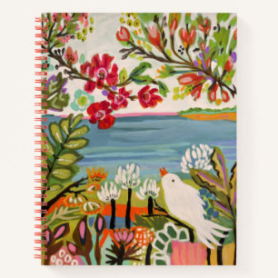 Carnet Oiseaux dans le jardin