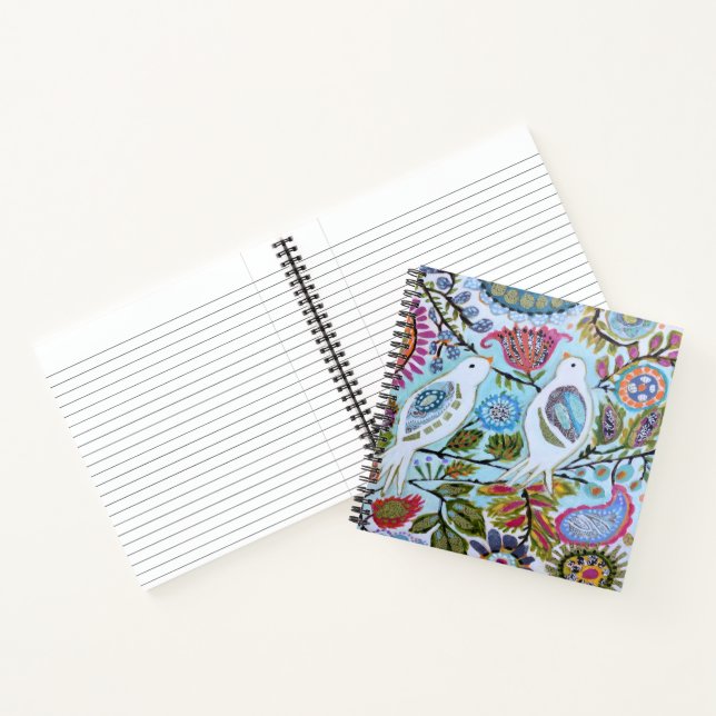 Carnet Oiseaux en papier I (Intérieur)