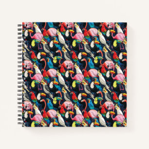 Carnet Oiseaux exotiques