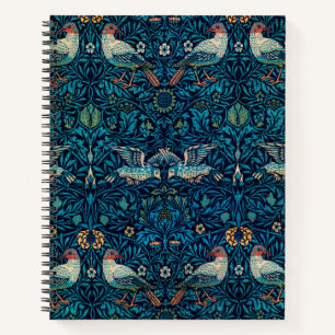Carnet Oiseaux (motif floral Vintage) (par William Morris