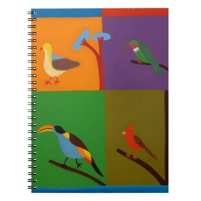 Carnet Oiseaux qui visitent la vallée de Bogota 2008 (Devant)