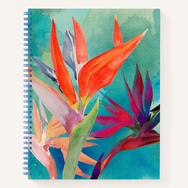 Carnet Oiseaux vivants du paradis (Devant)