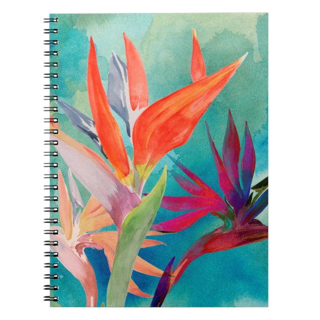 Carnet Oiseaux vivants du paradis (Devant)