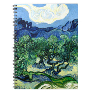 Carnet Oliviers aux Alpilles (1889) Vague Van Gogh