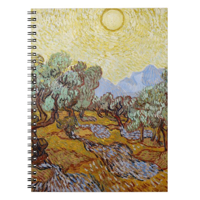 Carnet Oliviers de Vincent van Gogh |, 1889 (Devant)