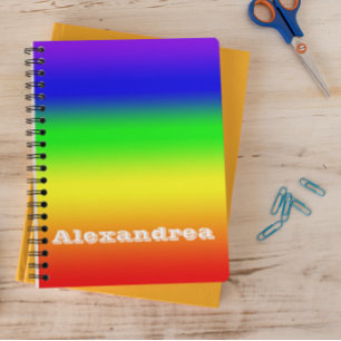 Carnet Ombre arc-en-ciel