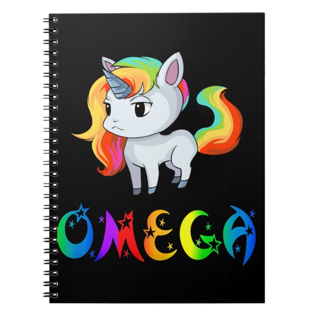 Carnet Omega Unicorn (Devant)