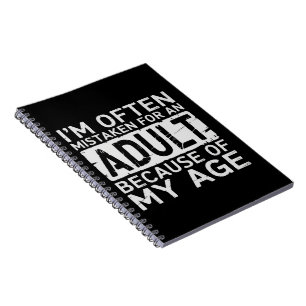 Carnet On me prend souvent pour un adulte à cause de mon 