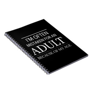Carnet On me prend souvent pour un adulte à cause de mon