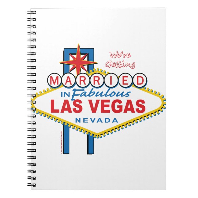 Carnet On se marie à Las Vegas (Devant)