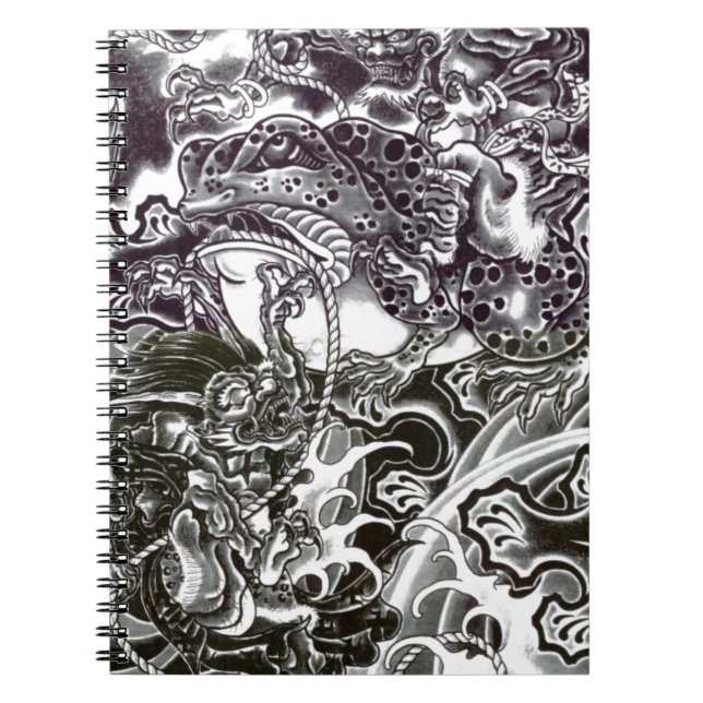 Carnet Oni Devils et crapaud (Devant)
