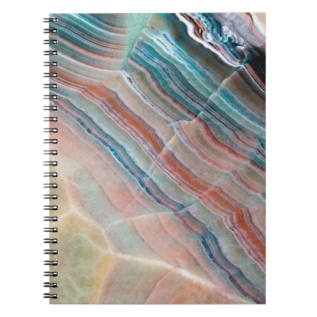 Carnet onyx marbre texture arrière - plan de pierres natu (Devant)