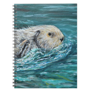 Carnet Ooh Goody Lunchtime Sea Otter Peinture