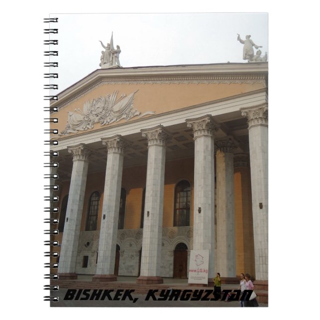 Carnet Opéra d'architecture communiste, Kirghizistan (Devant)