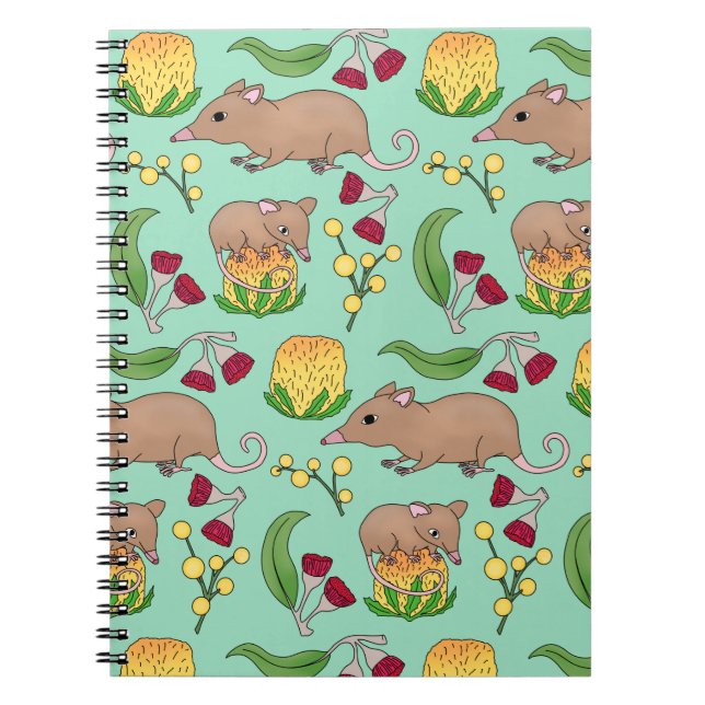 Carnet Opossum miel (Devant)